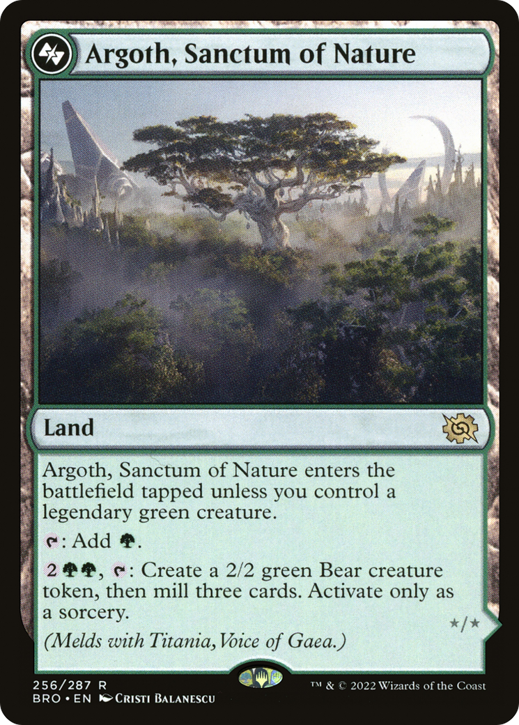 Argoth, Sanctum of Nature [The Brothers' War] - Trinity Hobby