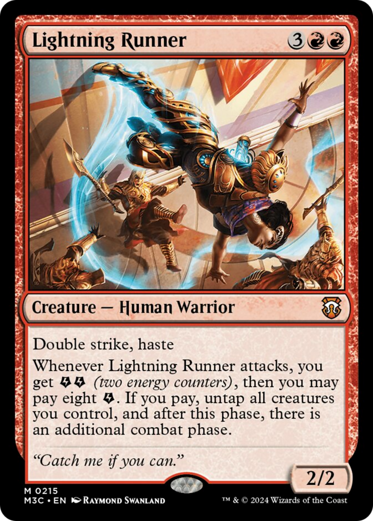 Lightning Runner [Modern Horizons 3 Commander] - Trinity Hobby