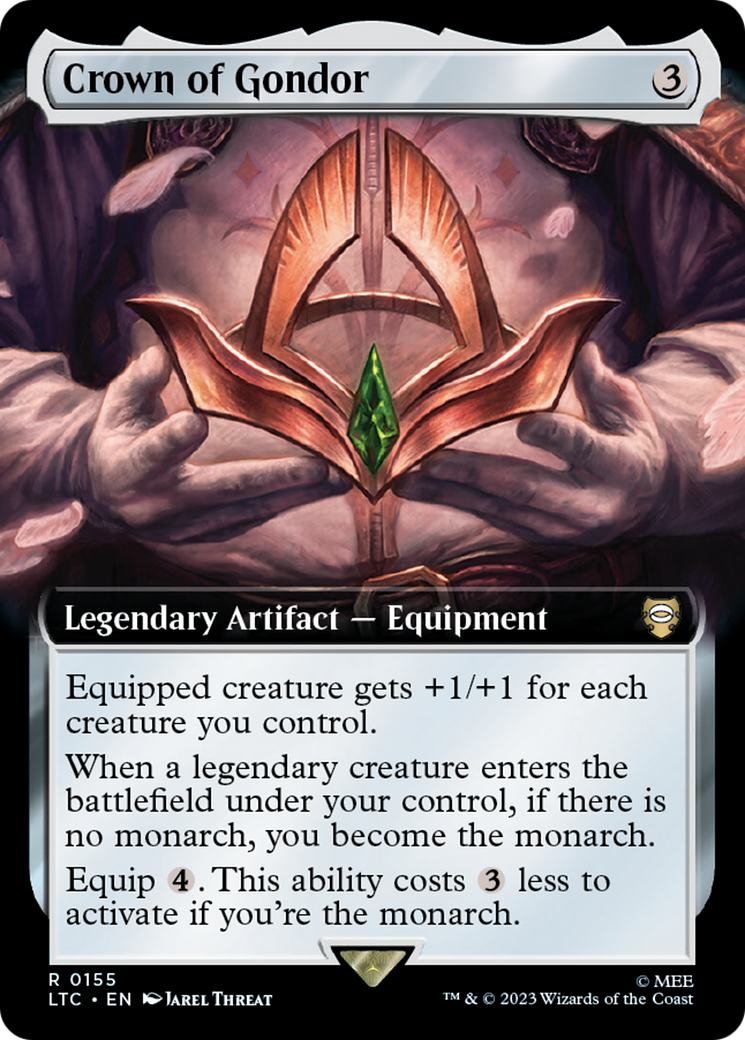 Crown of Gondor (Extended Art) [The Lord of the Rings: Tales of Middle-Earth Commander] - Trinity Hobby