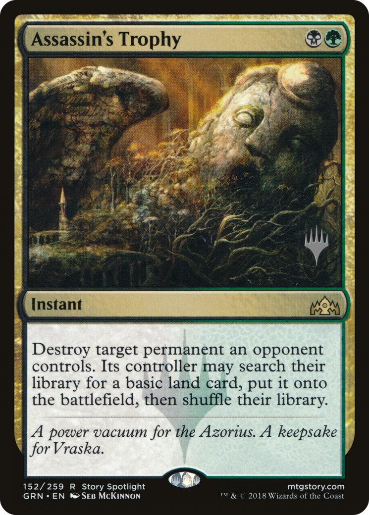 Assassin's Trophy (Promo Pack) [Guilds of Ravnica Promos] - Trinity Hobby