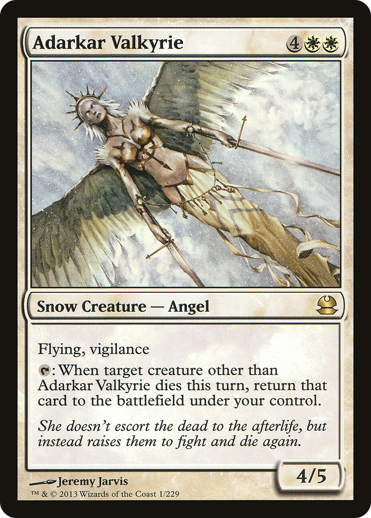 Adarkar Valkyrie [Modern Masters] - Trinity Hobby