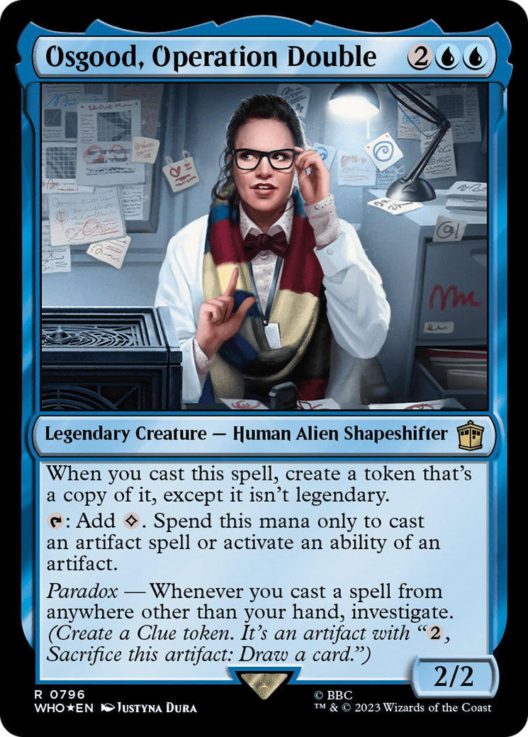 Osgood, Operation Double (Surge Foil) [Doctor Who] - Trinity Hobby