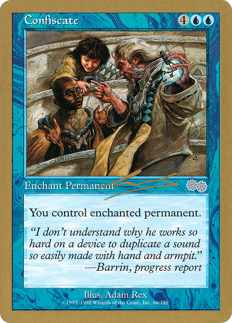 Confiscate (Nicolas Labarre) [World Championship Decks 2000] - Trinity Hobby