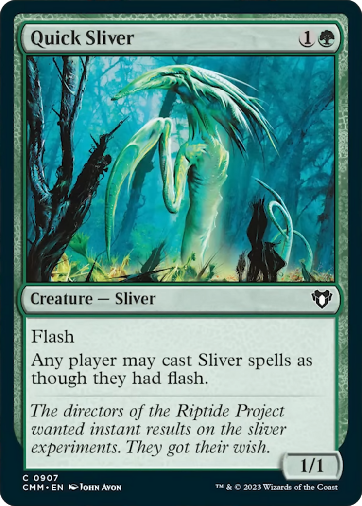 Quick Sliver [Commander Masters] - Trinity Hobby