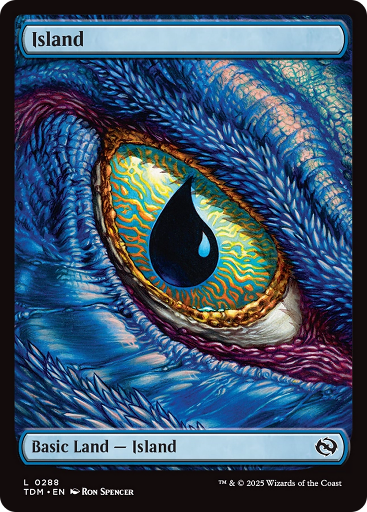 Island  (TDM-288) - [Tarkir: Dragonstorm]