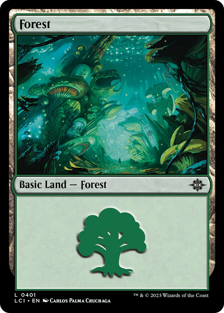 Forest (0401) [The Lost Caverns of Ixalan] - Trinity Hobby
