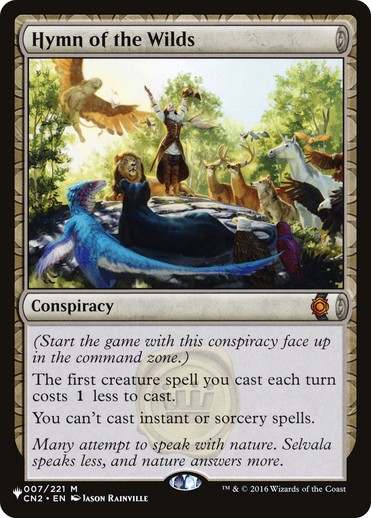 Hymn of the Wilds [The List] - Trinity Hobby