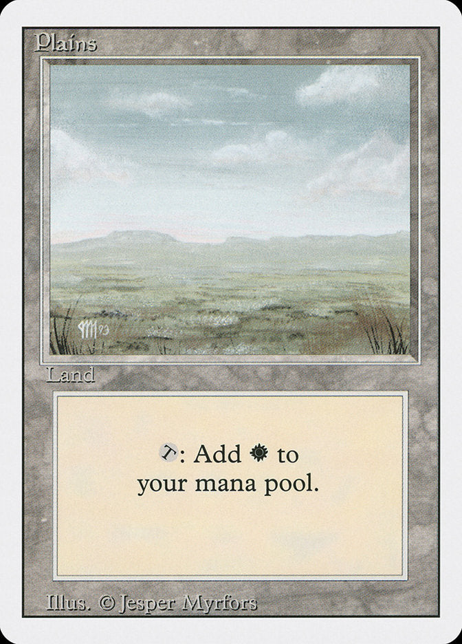 Plains (Signature on Left) [Revised Edition] - Trinity Hobby