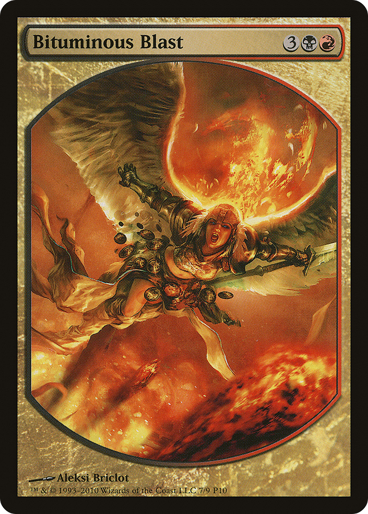 Bituminous Blast [Magic Player Rewards 2010] - Trinity Hobby
