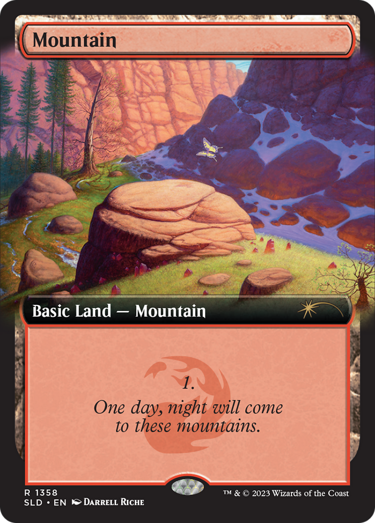 Mountain (1358) [Secret Lair Drop Series] - Trinity Hobby