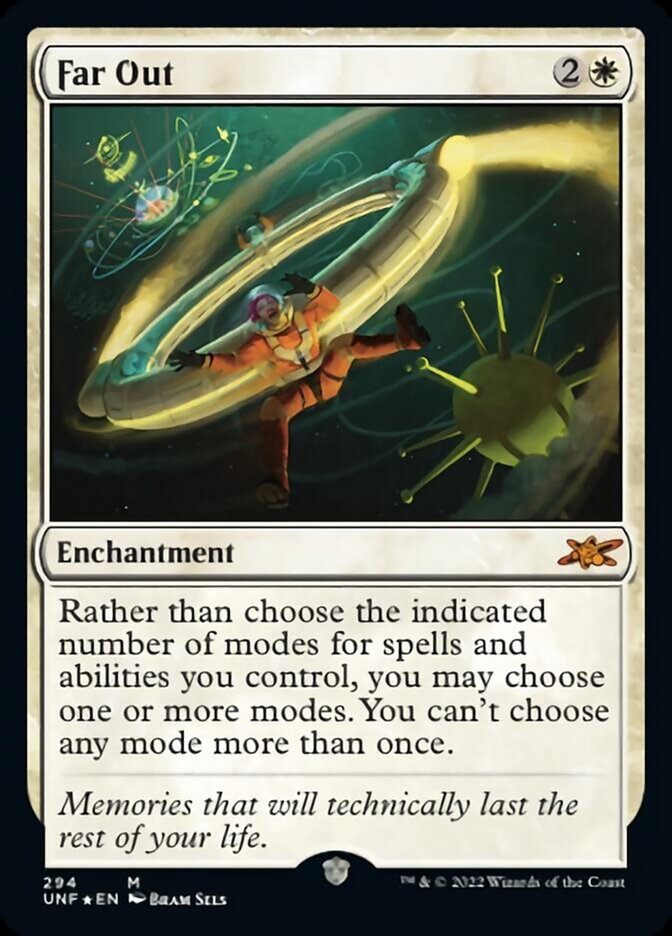 Far Out (Galaxy Foil) [Unfinity] - Trinity Hobby
