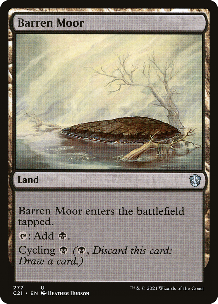 Barren Moor [Commander 2021] - Trinity Hobby