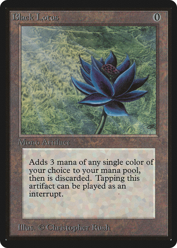 Black Lotus [Beta Edition] - Trinity Hobby