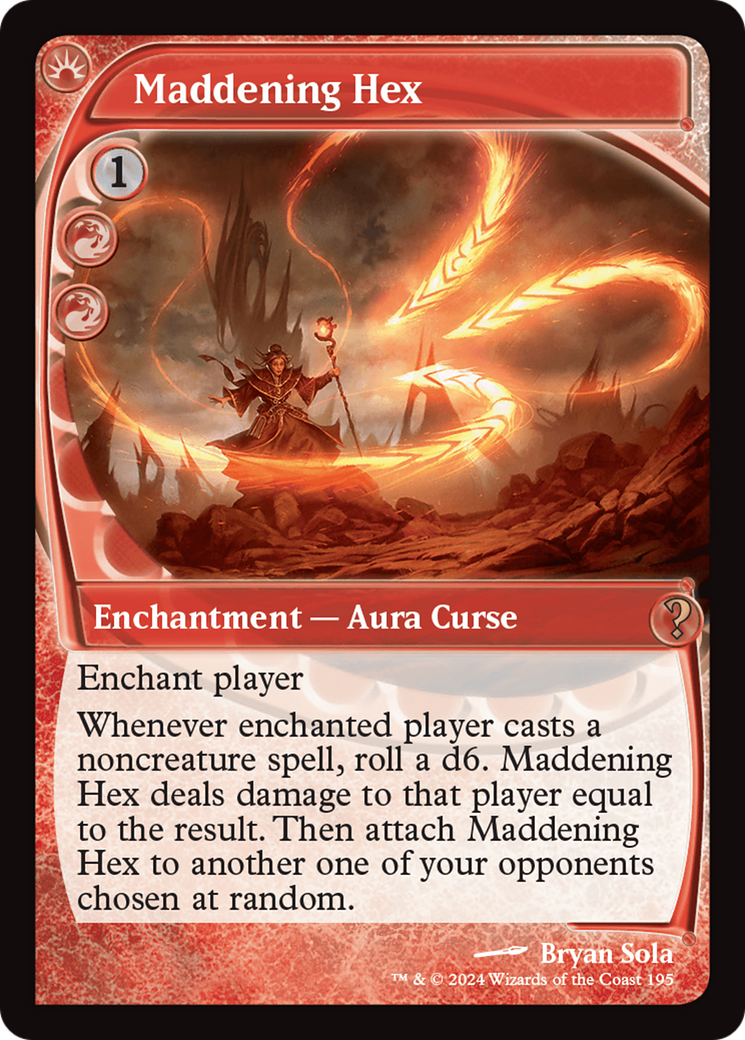 Maddening Hex (Future Sight) [Mystery Booster 2] - Trinity Hobby