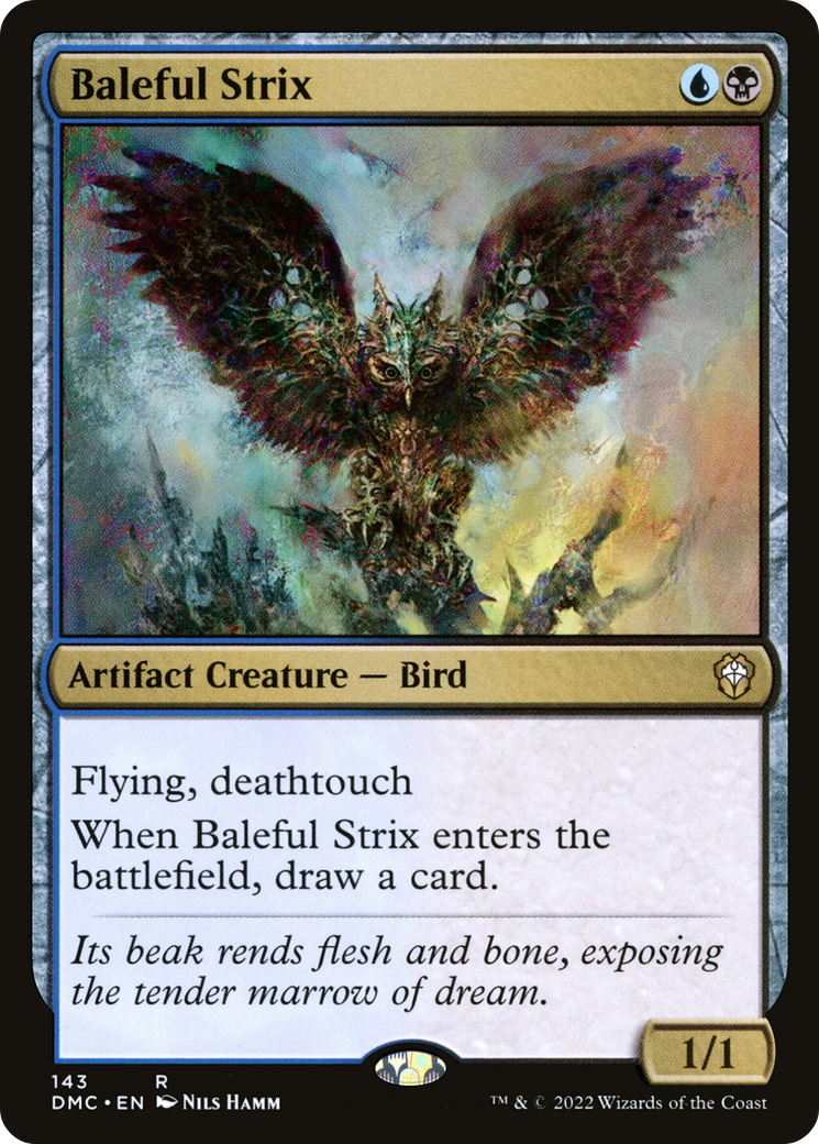 Baleful Strix [Dominaria United Commander] - Trinity Hobby