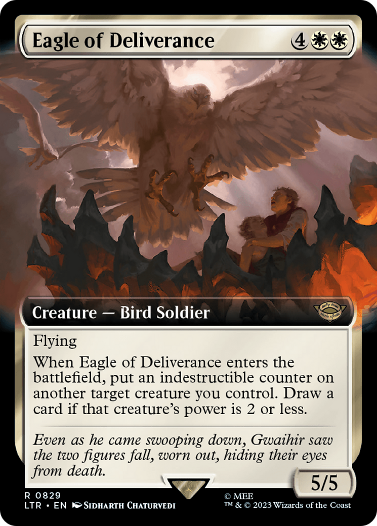 Eagle of Deliverance (Extended Art) [The Lord of the Rings: Tales of Middle-Earth] - Trinity Hobby