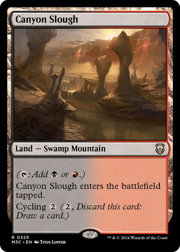 Canyon Slough [Modern Horizons 3 Commander] - Trinity Hobby