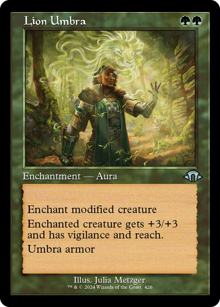 Lion Umbra (Retro Frame) [Modern Horizons 3] - Trinity Hobby
