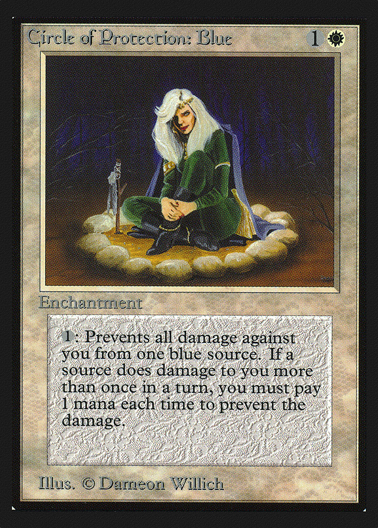 Circle of Protection: Blue [International Collectors' Edition] - Trinity Hobby
