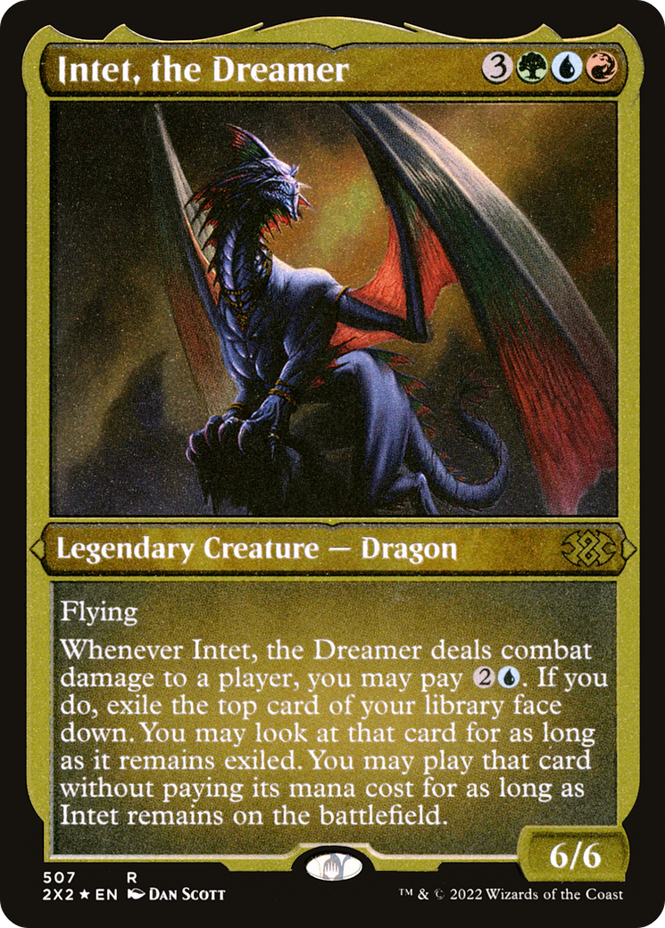 Intet, the Dreamer (Foil Etched)  [Foil]  (2X2-507) - [Double Masters 2022] - Trinity Hobby