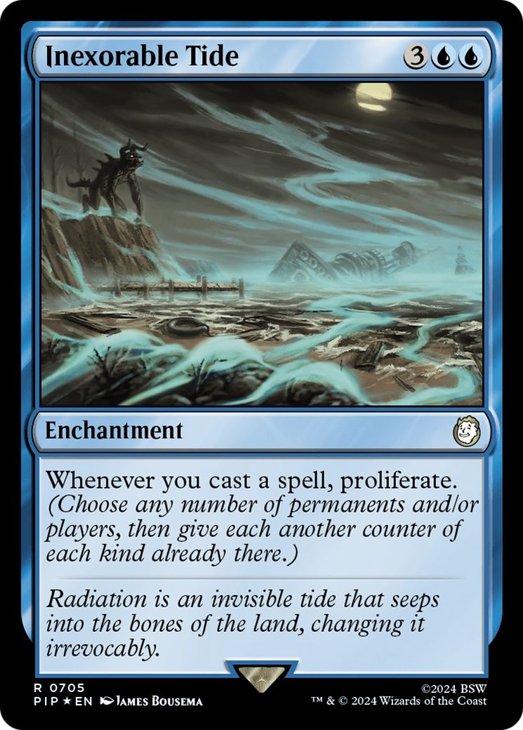 Inexorable Tide (Surge Foil) [Fallout] - Trinity Hobby