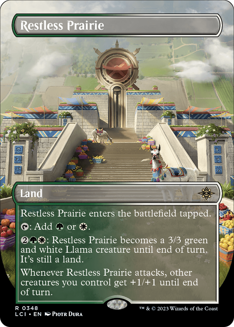 Restless Prairie (Borderless) [The Lost Caverns of Ixalan] - Trinity Hobby