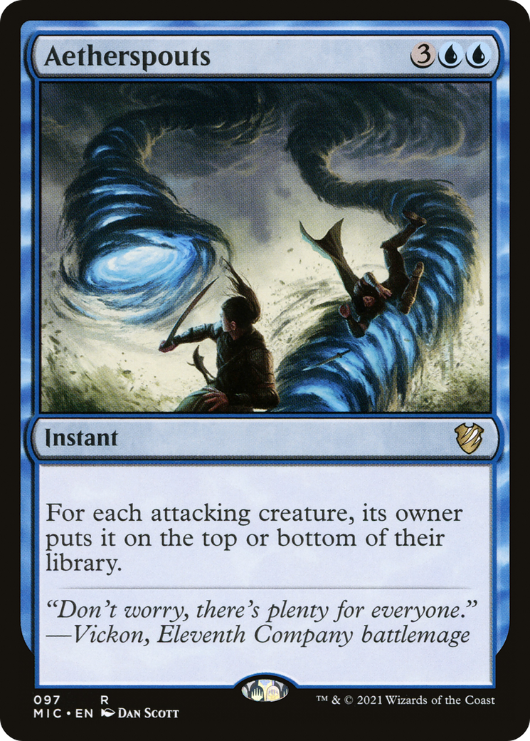Aetherspouts [Innistrad: Midnight Hunt Commander] - Trinity Hobby
