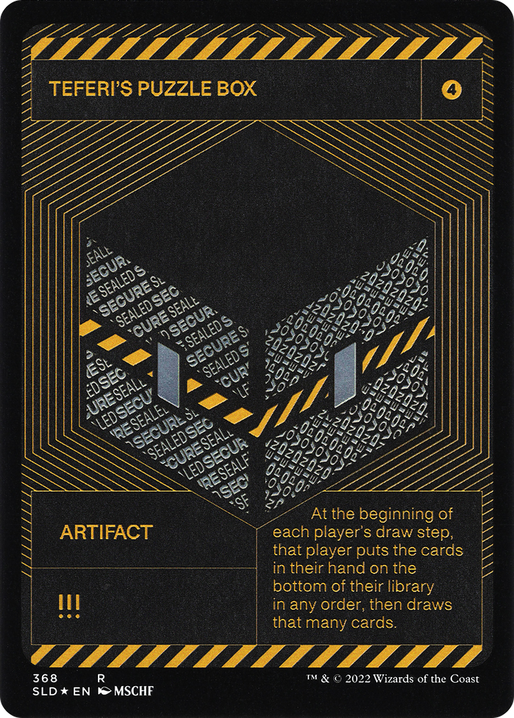Teferi's Puzzle Box  [Foil]  (SLD-368) - [Secret Lair Drop]