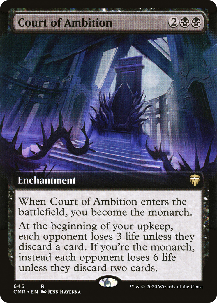 Court of Ambition (Extended Art) [Commander Legends] - Trinity Hobby