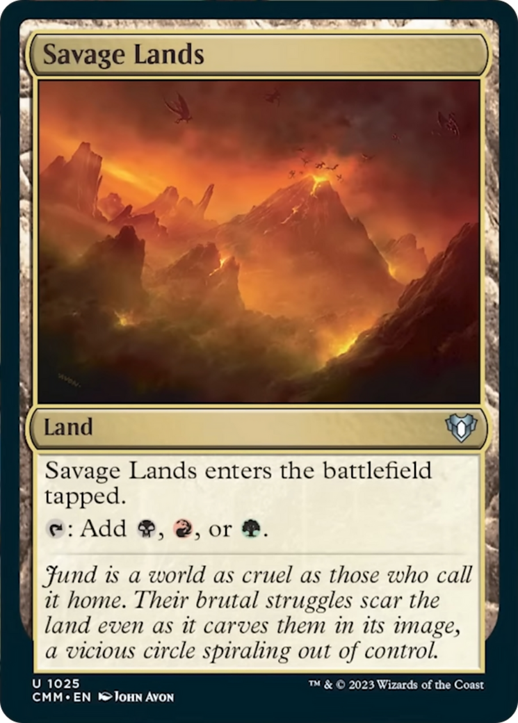 Savage Lands [Commander Masters] - Trinity Hobby