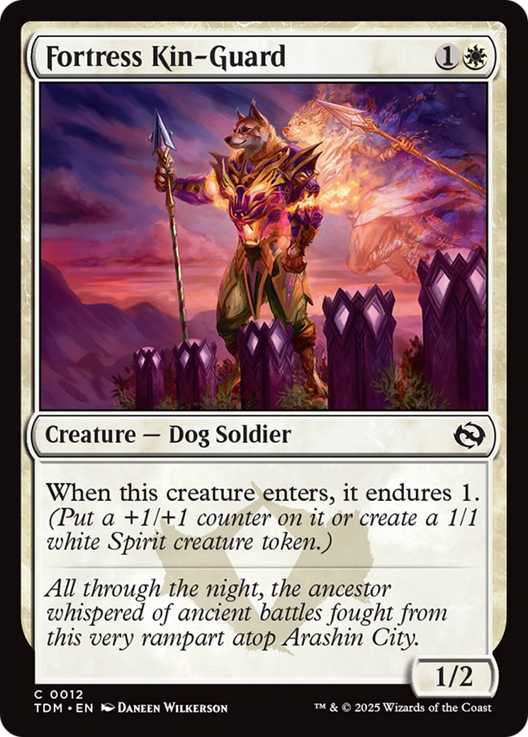 Fortress Kin-Guard  (TDM-012) - [Tarkir: Dragonstorm]