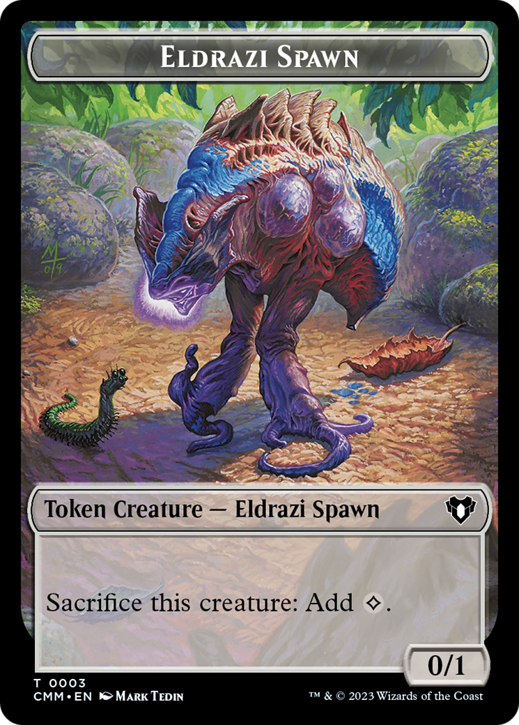 Eldrazi Spawn Token [Commander Masters Tokens] - Trinity Hobby