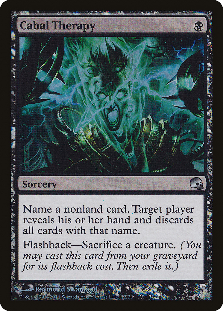 Cabal Therapy [Premium Deck Series: Graveborn] - Trinity Hobby