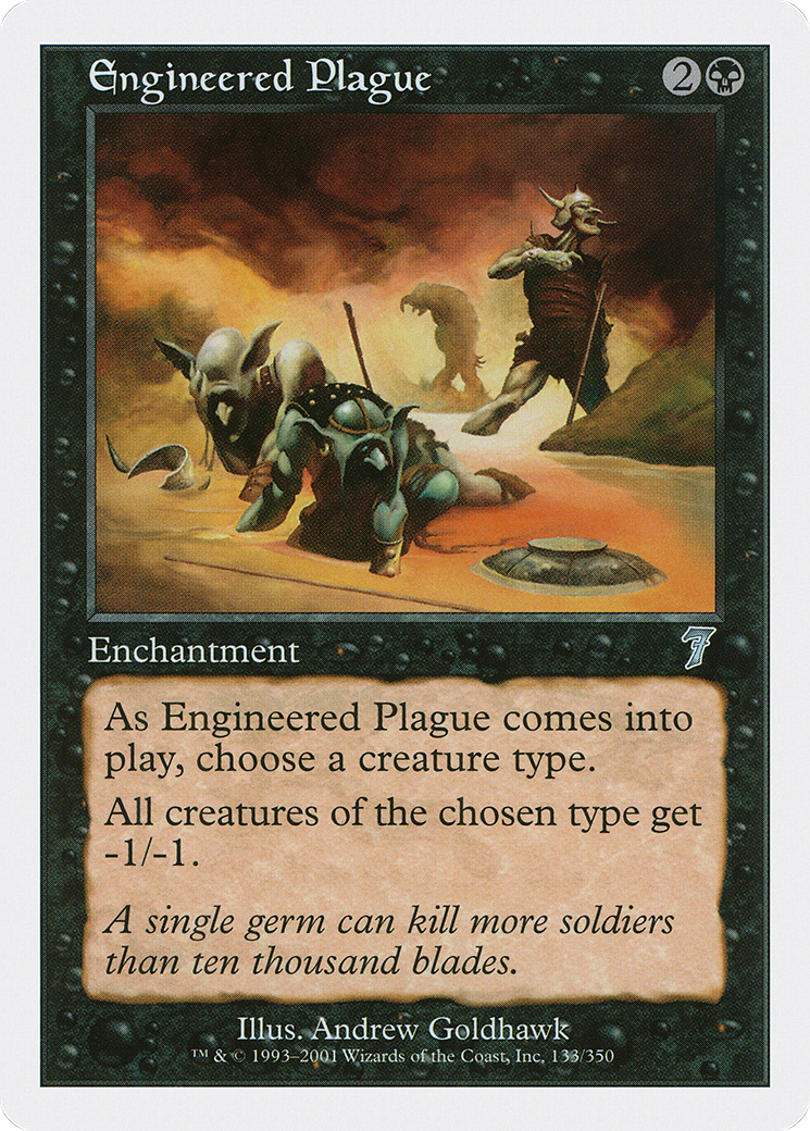 Engineered Plague [Seventh Edition] - Trinity Hobby