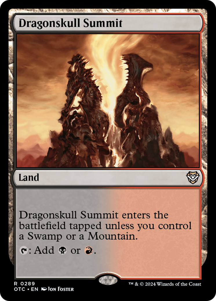 Dragonskull Summit [Outlaws of Thunder Junction Commander] - Trinity Hobby