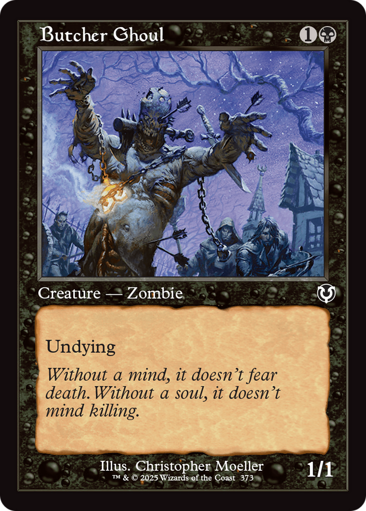 Butcher Ghoul (Retro Frame) [Innistrad Remastered] - Trinity Hobby
