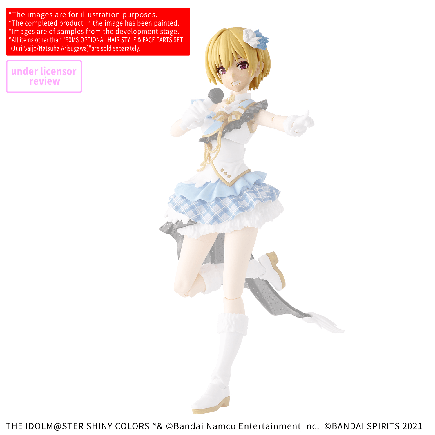 30MS OPTION HAIR STYLE & FACE PARTS SET （JURI SAIJO/NATSUHA ARISUGAWA）