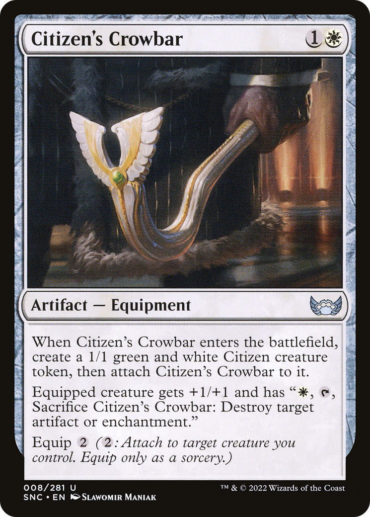 Citizen's Crowbar [Streets of New Capenna] - Trinity Hobby