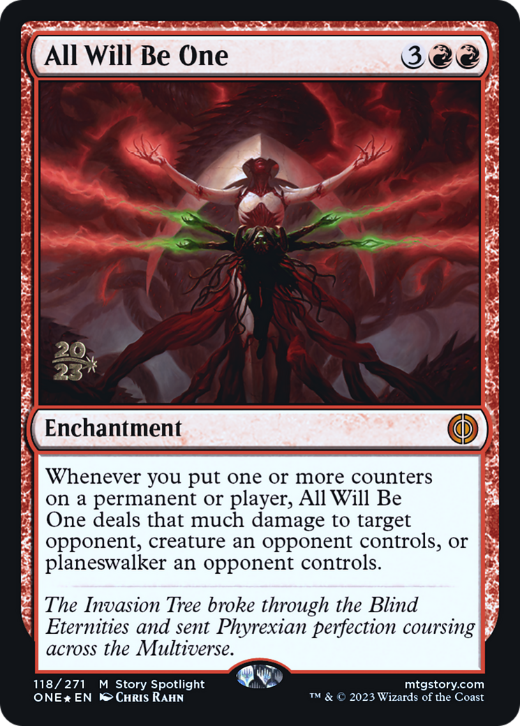 All Will Be One [Phyrexia: All Will Be One Prerelease Promos] - Trinity Hobby