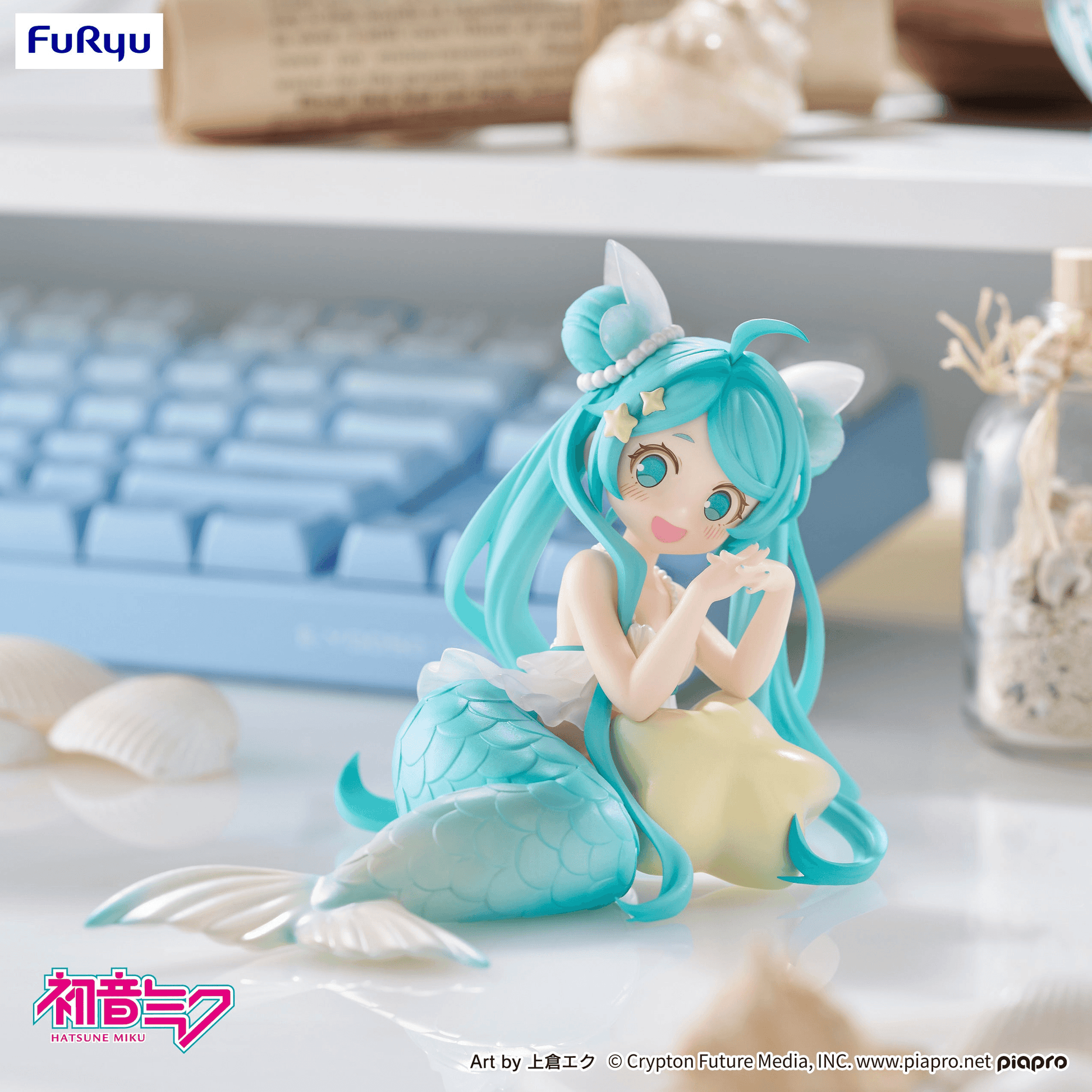 Hatsune Miku Desktop Fairy Figure - Mermaid Princess Ver.
