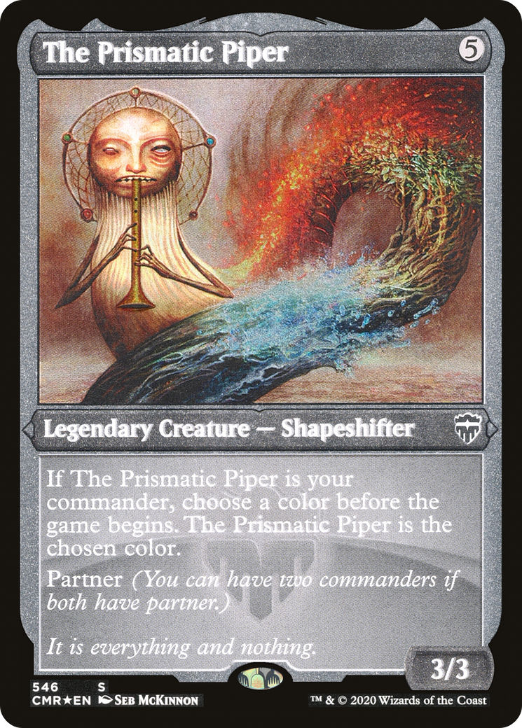 The Prismatic Piper (CMR-546) - [Commander Legends] Foil - Trinity Hobby