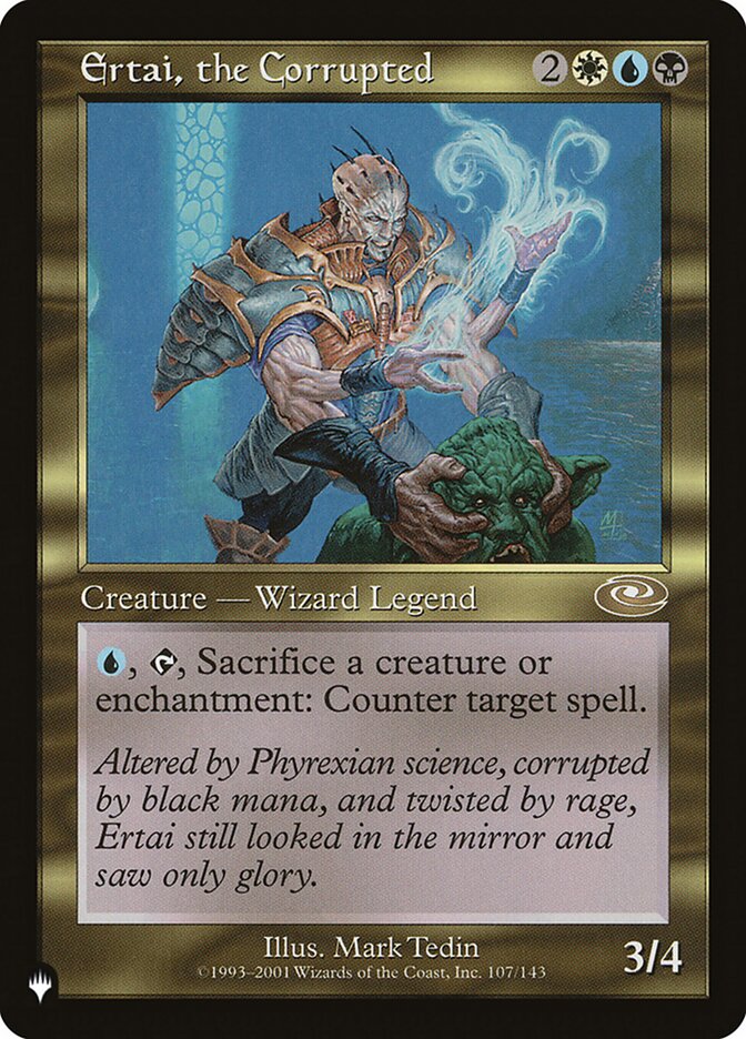 Ertai, the Corrupted [The List] - Trinity Hobby