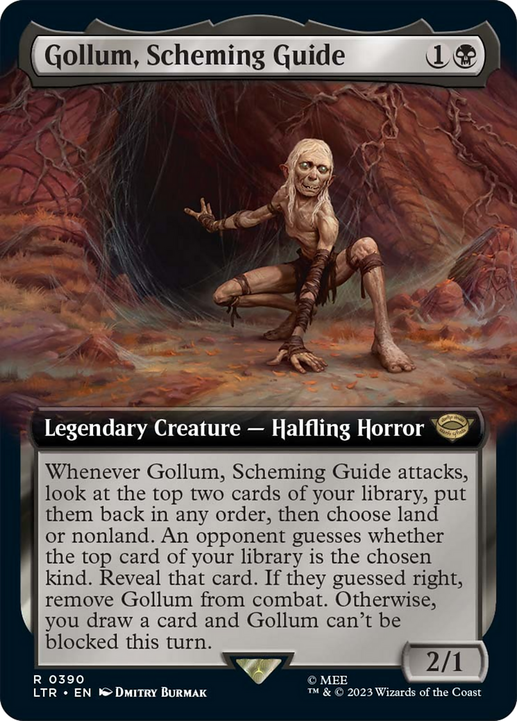 Gollum, Scheming Guide (Extended Art) [The Lord of the Rings: Tales of Middle-Earth] - Trinity Hobby