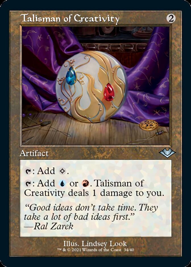 Talisman of Creativity (Retro) [Modern Horizons] - Trinity Hobby