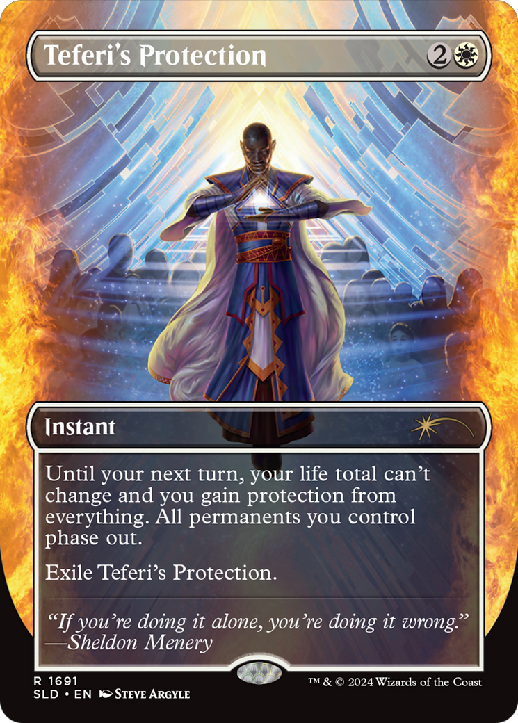 Teferi's Protection (1691) [Secret Lair: Sheldon's Spellbook] - Trinity Hobby
