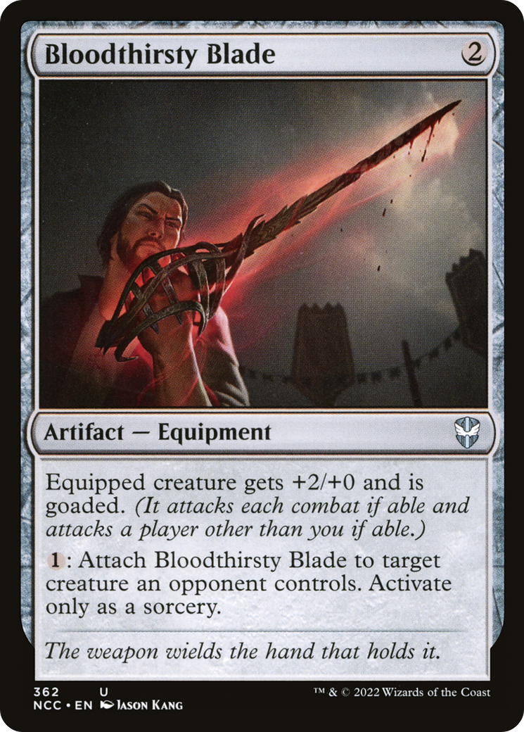 Bloodthirsty Blade [Streets of New Capenna Commander] - Trinity Hobby