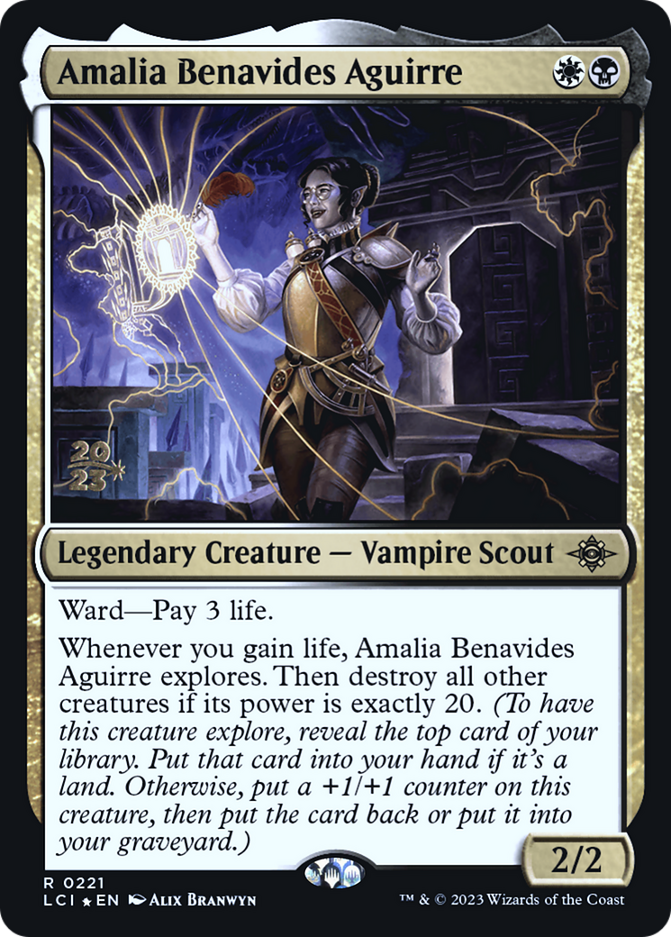 Amalia Benavides Aguirre [The Lost Caverns of Ixalan Prerelease Cards] - Trinity Hobby