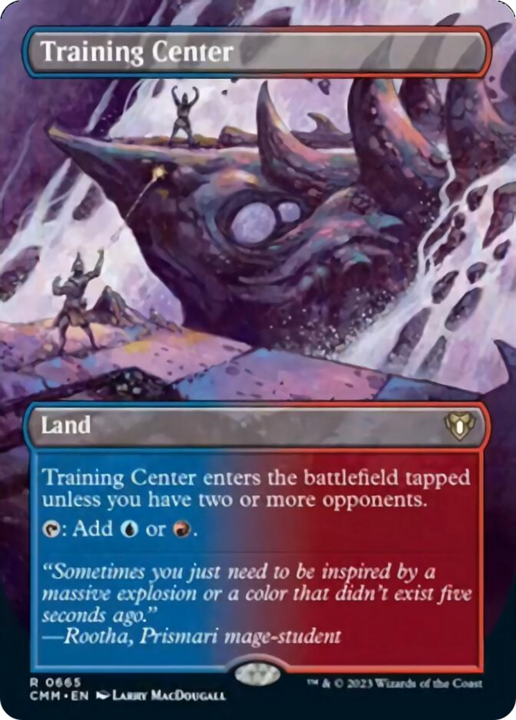 Training Center (Borderless Alternate Art) [Commander Masters] - Trinity Hobby