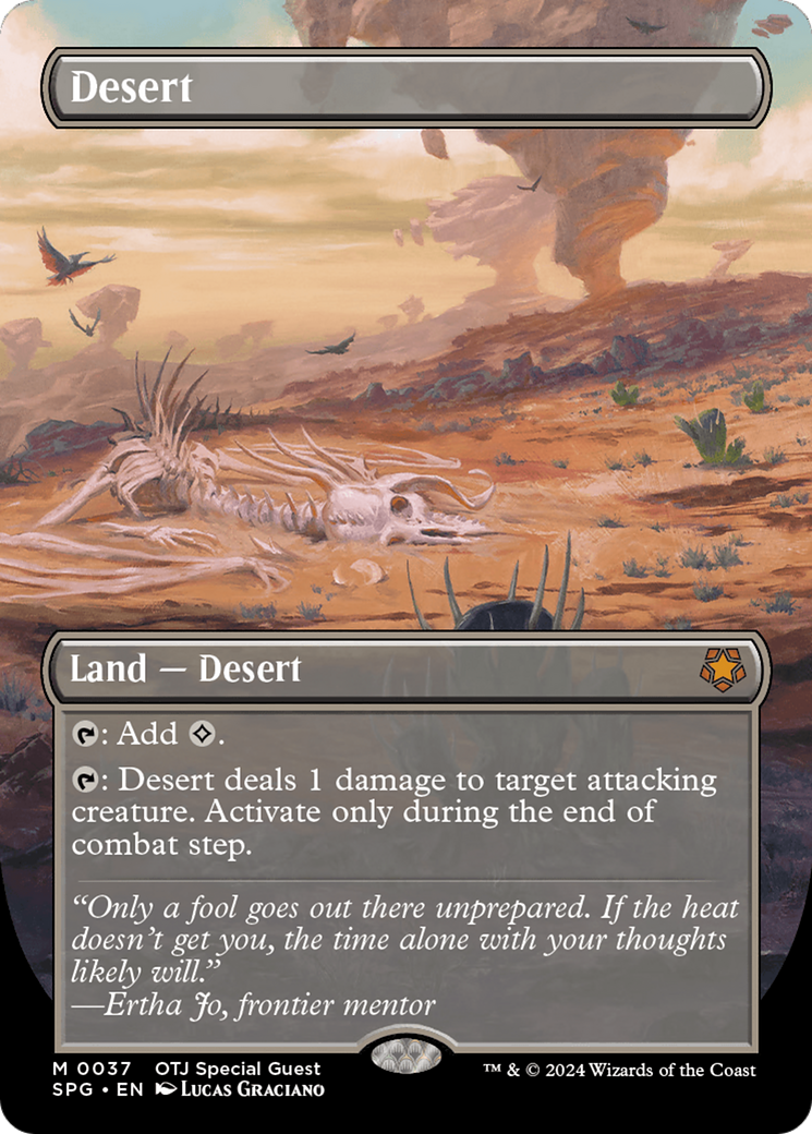 Desert (Borderless) [Outlaws of Thunder Junction Special Guests] - Trinity Hobby