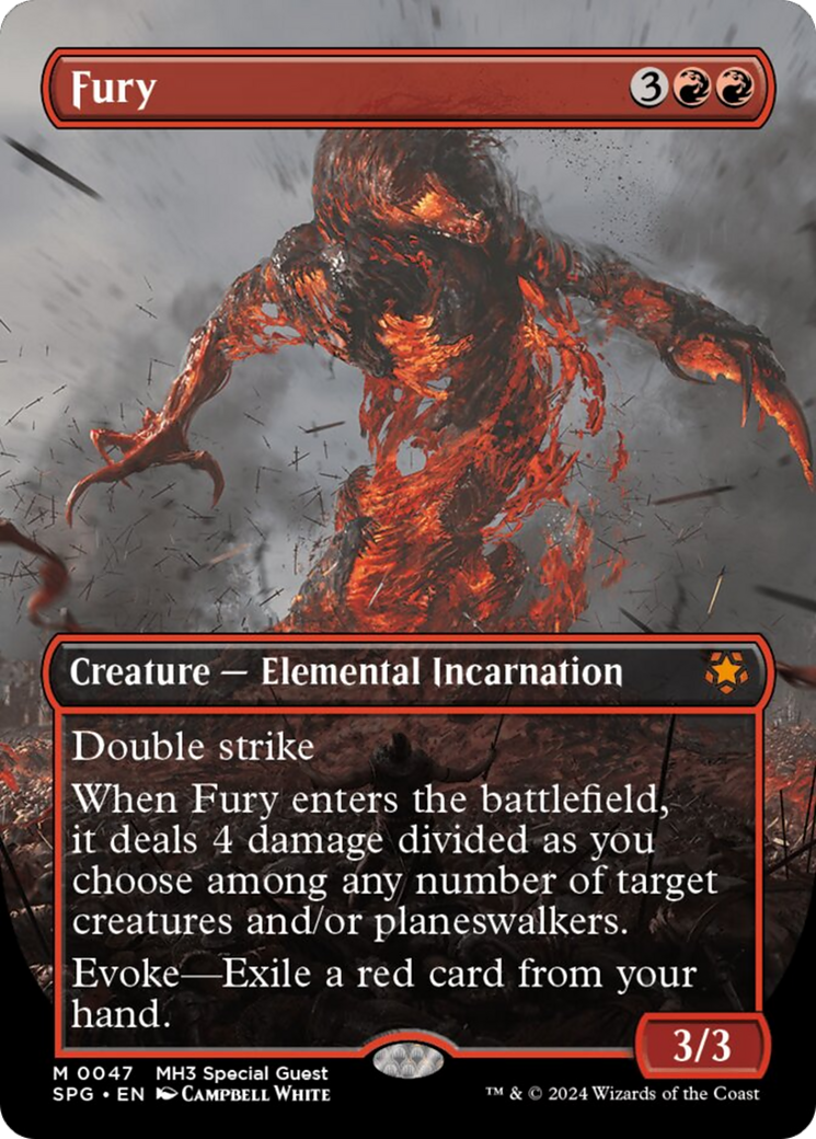 Fury (Borderless) [Modern Horizons 3 Special Guests] - Trinity Hobby